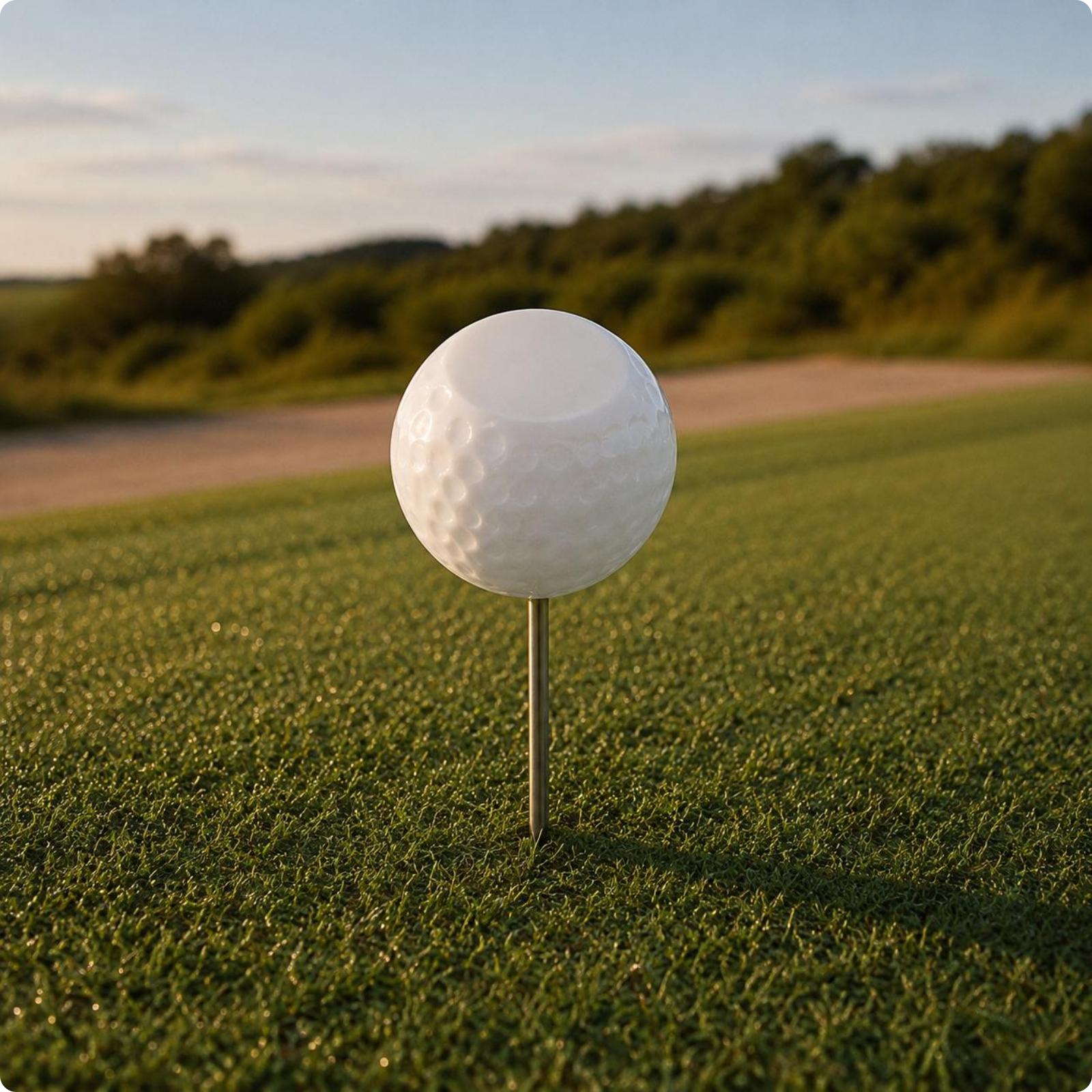 Golf Tees - Marcador de Forma de Pelota de