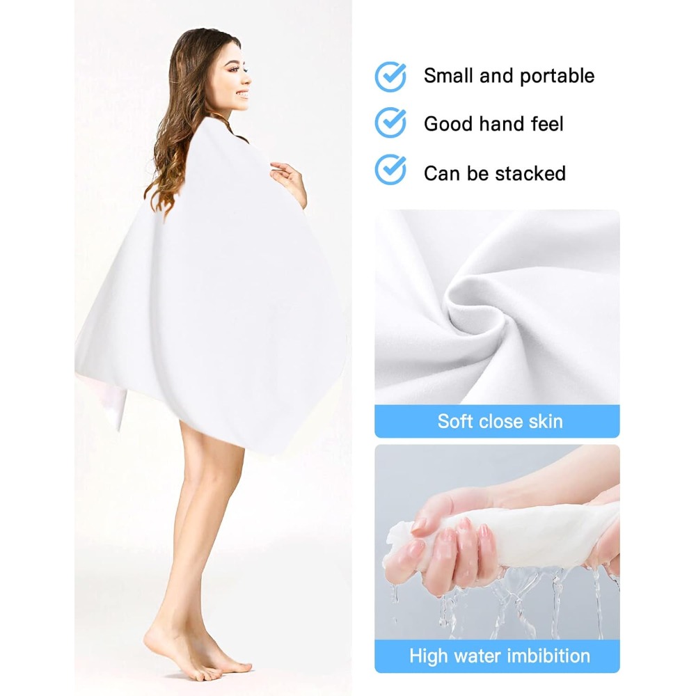 Toalla de playa de color blanc - Golf Towel reseña y precio