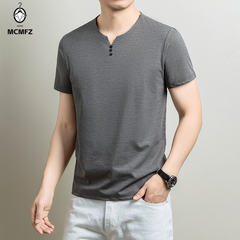 Camiseta Henley básica para ho - Golf Tees reseña y precio