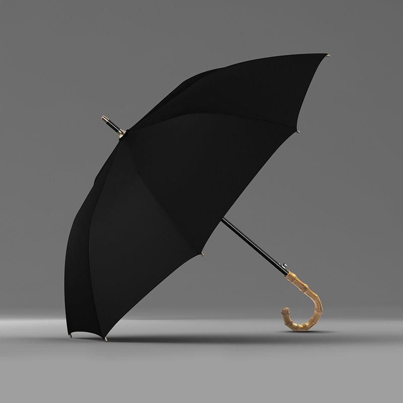 Paraguas de Bambú y Ratán Retr - Golf Umbrella reseña y precio