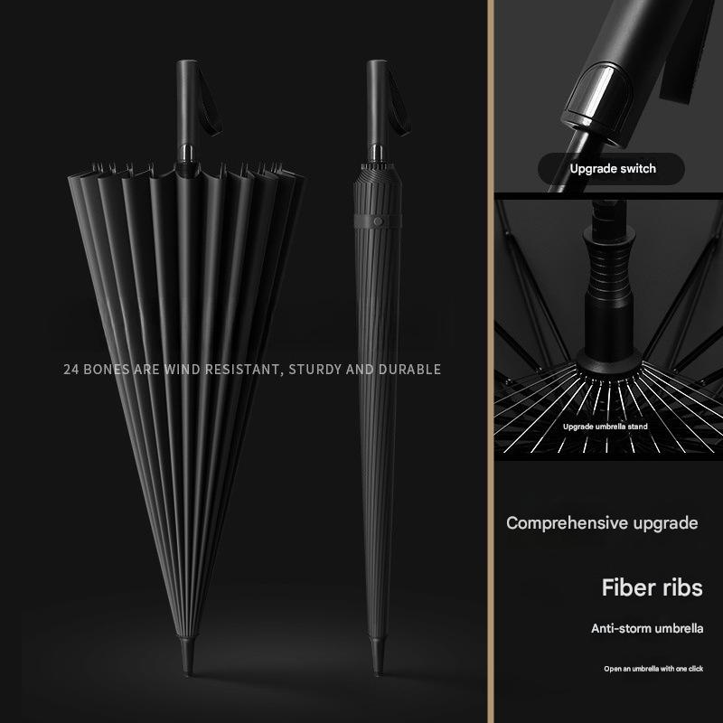 Paraguas de mango largo de 24  - Golf Umbrella reseña y precio